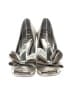 MoDA Metallic Silver Heels Size 6 1/2 - photo 2