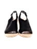 Crown Vintage Black Wedges Size 6 - photo 2