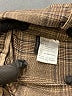 Orange Plaid Brown Casual Pants Size XS - photo 7
