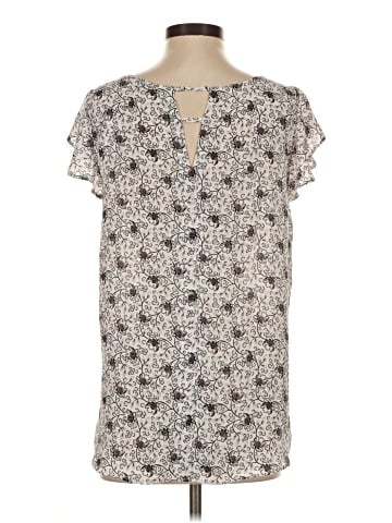 Ann Taylor LOFT Outlet Short Sleeve Blouse (view 2)