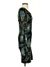 Peruvian Connection Print Teal Cocktail Dress Size XS - photo 4