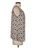 Ann Taylor LOFT Outlet 100% Polyester Gray Sleeveless Blouse Size S - photo 4