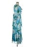Taylor 100% Polyester Blue Cocktail Dress Size 14 - photo 4