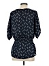 Xhilaration 100% Polyester Blue Short Sleeve Blouse Size S - photo 2