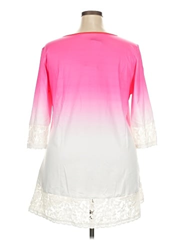 Rose Gal 3/4 Sleeve Blouse (view 2)