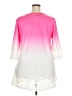 Rose Gal Pink 3/4 Sleeve Blouse Size 3X - photo 2