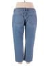 ASOS 100% Cotton Color Block Blue Jeans Size 18 - photo 2
