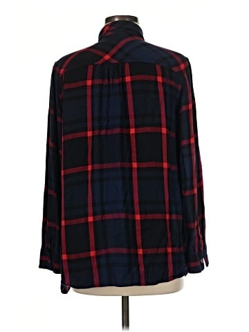 Isabel Maternity Long Sleeve Button-Down Shirt (view 2)