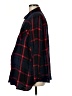 Isabel Maternity 100% Rayon Plaid Red Long Sleeve Button-Down Shirt Size Med Maternity - photo 5