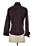 Faconnable 100% Silk Burgundy Blouse Size S - photo 2
