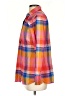 Soft Surroundings 100% Cotton Color Block Orange Long Sleeve Blouse Size XS - photo 5