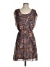 Outback Red 100% Polyester Paisley Brown Casual Dress Size S - photo 1