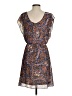 Outback Red 100% Polyester Paisley Brown Casual Dress Size S - photo 2