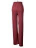 Unbranded Stripes Burgundy Casual Pants Size M - photo 2