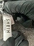 Shein Checkered-gingham Black Coat Size M - photo 6