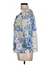 Talbots Blue 3/4 Sleeve Blouse Size Lg Petite - photo 5