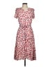 Talbots Hearts Red Casual Dress Size 6 Petite - photo 1