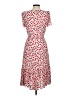 Talbots Hearts Red Casual Dress Size 6 Petite - photo 2
