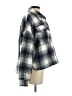 Vintage Havana 100% Polyester Plaid Blue Jacket Size S - photo 4