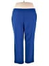 Rachel Zoe Solid Blue Active Pants Size 3X - photo 1