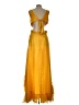 Mac Duggal 100% Polyester Yellow Cocktail Dress Size 10 - photo 2
