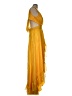 Mac Duggal 100% Polyester Yellow Cocktail Dress Size 10 - photo 4