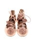 Aquazzura 100% Leather Pink Flats Size EU 36 1/2 - photo 2