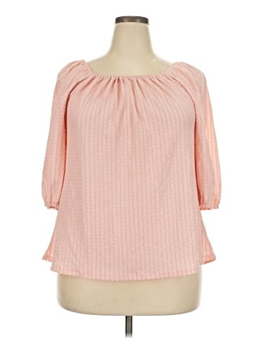 Grace & Emma 3/4 Sleeve Blouse (view 1)