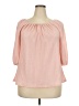 Grace & Emma Pink 3/4 Sleeve Blouse Size 2X - photo 1