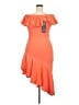 Rebdolls Orange Cocktail Dress Size 2X - photo 2