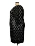 JH Evenings Argyle Black Cocktail Dress Size 22 - photo 5