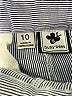 Busy Bees 100% Cotton Chevron-herringbone Gray Shorts Size 10 - photo 3