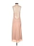 OAK + FORT 100% Polyester Solid Tan Casual Dress Size S - photo 2