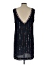 Love Sam 100% Viscose Stars Blue Cocktail Dress Size L - photo 2