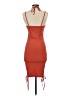 Unbranded Orange Cocktail Dress Size XXS (estimated) - photo 2