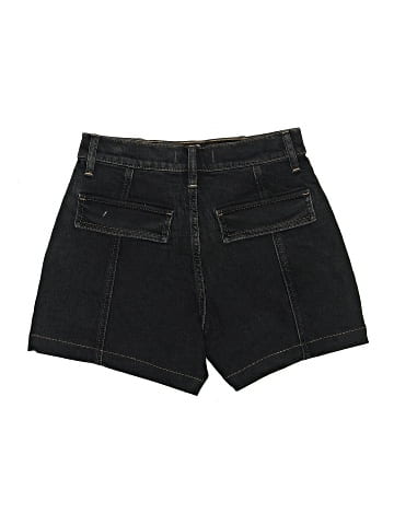 Madewell The Perfect Vintage Mid-Length Cargo Jean Short in Shamp Wash (view 2)