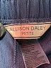 Allison Daley 100% Polyester Solid Blue Casual Pants Size 10 - photo 7