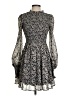 Lulus 100% Polyester Paisley Gray Blue Cocktail Dress Size S - photo 1
