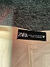 Zara 100% Viscose Solid Tan Khakis Size M - photo 7