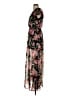 Lulus 100% Polyester Floral Black Green Cocktail Dress Size S - photo 5