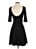 Forever 21 Solid Black Casual Dress Size S - photo 2