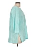 Lulu-B Teal 3/4 Sleeve Blouse Size L - photo 4