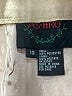 ASHRO 100% Polyester Metallic Tan Formal Skirt Size 10 - photo 4