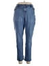 DressBarn Solid Blue Jeans Size 16 - photo 1