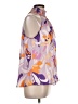 Tua 100% Polyester Purple Sleeveless Blouse Size L - photo 4