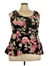 Torrid Black Sleeveless Blouse Size 3X Plus (3) - photo 1