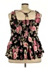 Torrid Black Sleeveless Blouse Size 3X Plus (3) - photo 2