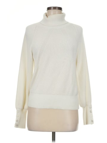 White + Warren Turtleneck Sweater (view 1)