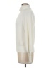 White + Warren Solid Ivory White Turtleneck Sweater Size M (estimated) - photo 5