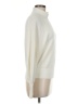 White + Warren Solid Ivory White Turtleneck Sweater Size M (estimated) - photo 4
